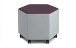 Russwood Library Furniture - Rollit Hexagon soft seat - 16