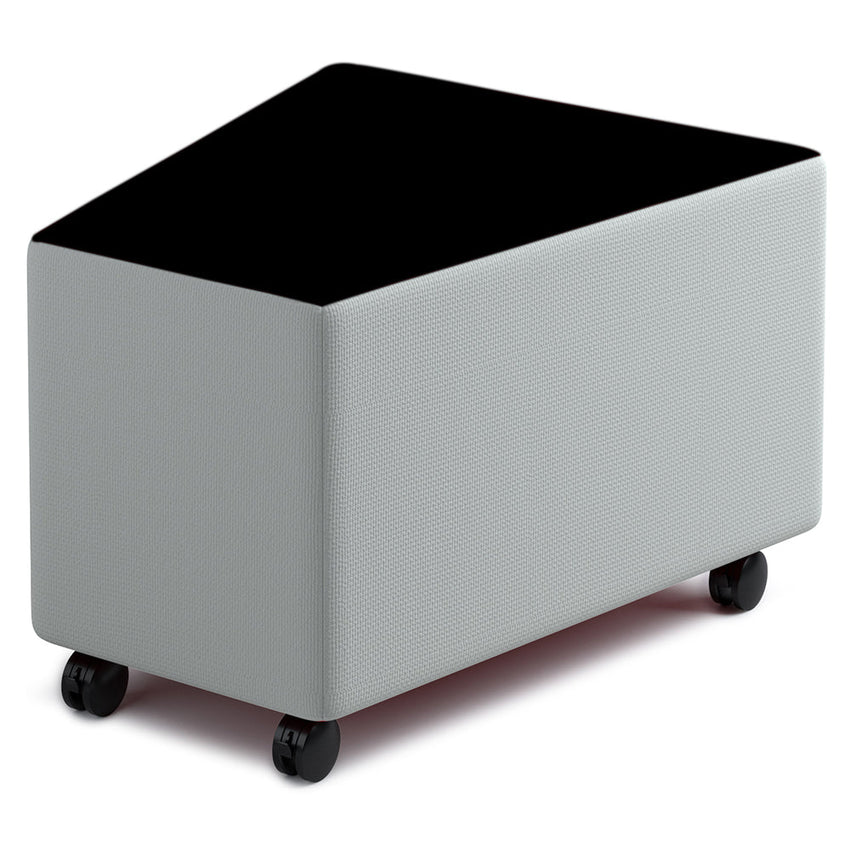 Russwood Library Furniture Zipit - Rollit Series - Rollit Wedge soft seat - 16"H (RUS - RL - WG16 - G1) - SchoolOutlet