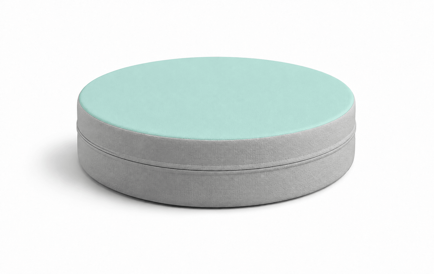 Russwood Library Furniture - Zipit Dot - 18"Diameter soft seat - 4"H (RUS-ZP-DT418-G1) - SchoolOutlet