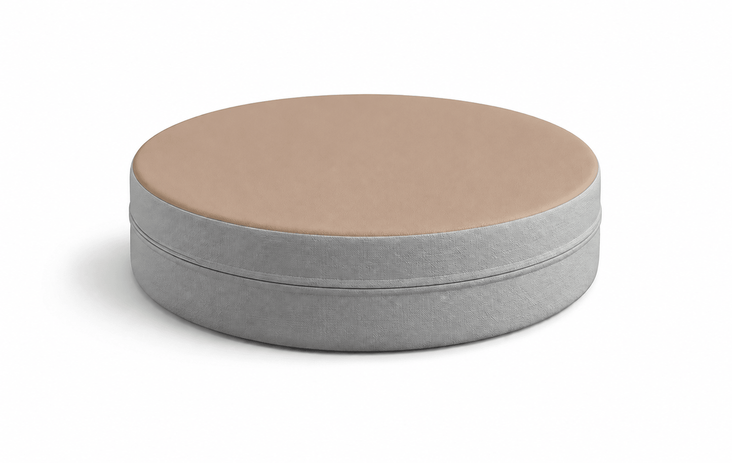 Russwood Library Furniture - Zipit Dot - 18"Diameter soft seat - 4"H (RUS-ZP-DT418-G1) - SchoolOutlet