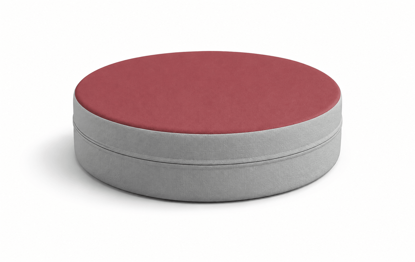 Russwood Library Furniture - Zipit Dot - 18"Diameter soft seat - 4"H (RUS-ZP-DT418-G1) - SchoolOutlet