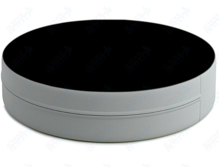 Russwood Library Furniture Zipit - Rollit Series - Zipit Dot - 24"Diameter soft seat - 4"H (RUS - ZP - DT424 - G1) - SchoolOutlet