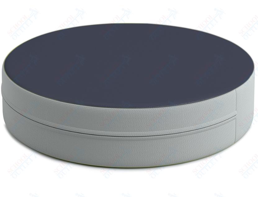 Russwood Library Furniture Zipit - Rollit Series - Zipit Dot - 24"Diameter soft seat - 4"H (RUS - ZP - DT424 - G1) - SchoolOutlet