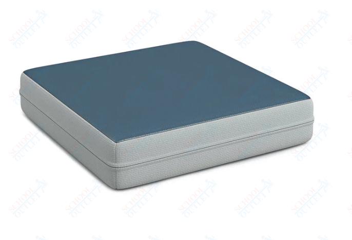 Russwood Library Furniture Zipit - Rollit Series - Zipit Pad - 18" Square soft seat - 4"H (RUS - ZP - PD418 - G1) - SchoolOutlet