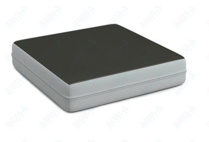 Russwood Library Furniture Zipit - Rollit Series - Zipit Pad - 18" Square soft seat - 4"H (RUS - ZP - PD418 - G1) - SchoolOutlet
