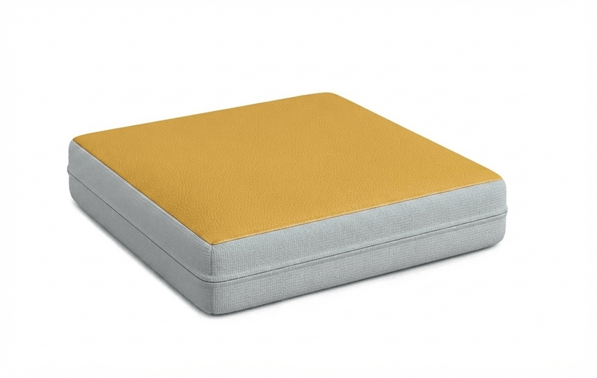 Russwood Library Furniture - Zipit Pad - 18" Square soft seat - 4"H (RUS-ZP-PD418-G1) - SchoolOutlet