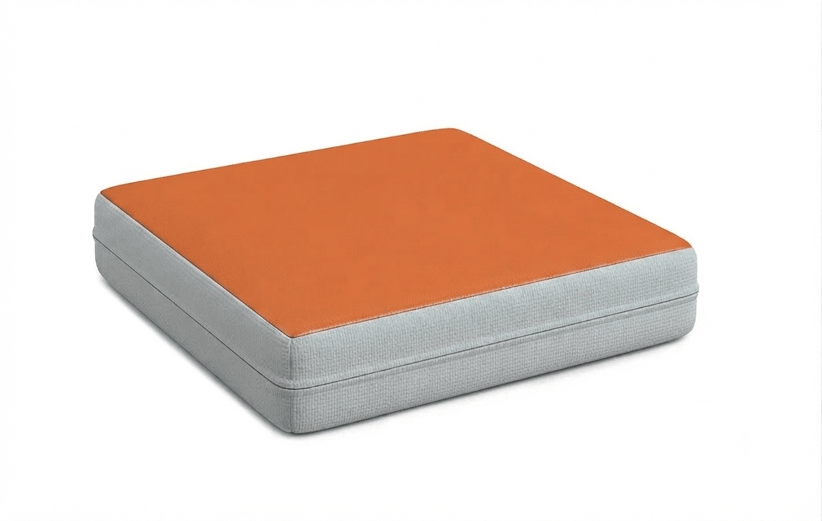 Russwood Library Furniture - Zipit Pad - 18" Square soft seat - 4"H (RUS-ZP-PD418-G1) - SchoolOutlet