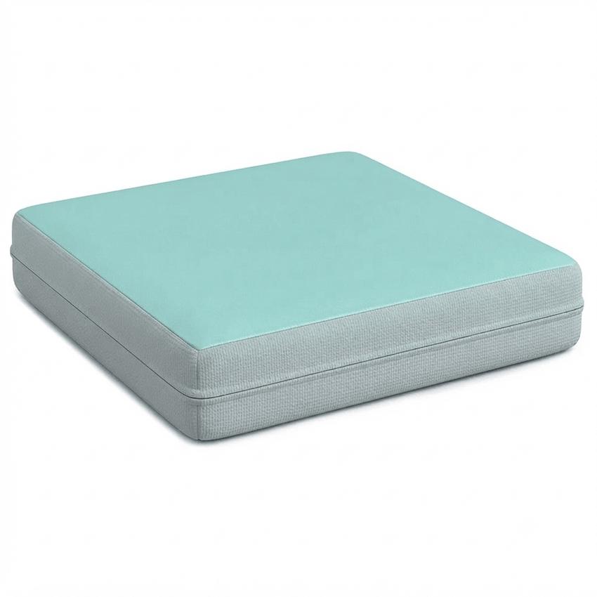 Russwood Library Furniture - Zipit Pad - 24" Square soft seat - 4"H (RUS-ZP-PD424-G1) - SchoolOutlet