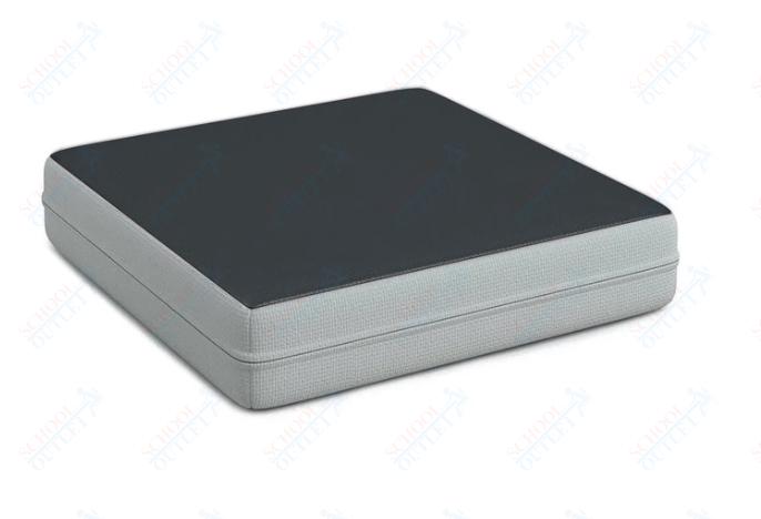 Russwood Library Furniture Zipit - Rollit Series - Zipit Pad - 24" Square soft seat - 4"H (RUS - ZP - PD424 - G1) - SchoolOutlet