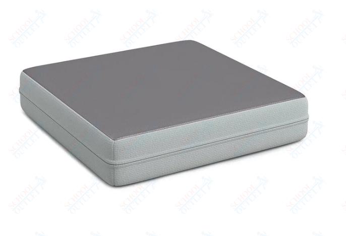 Russwood Library Furniture Zipit - Rollit Series - Zipit Pad - 24" Square soft seat - 4"H (RUS - ZP - PD424 - G1) - SchoolOutlet