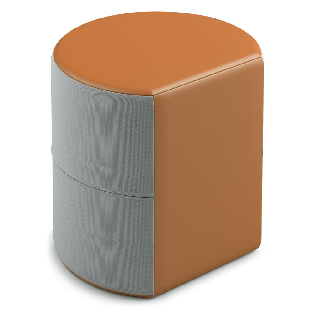 Russwood Library Furniture Zipit - Rollit Series - Zipit saddle seat - 18"H (RUS - ZP - SS18 - G1) - SchoolOutlet