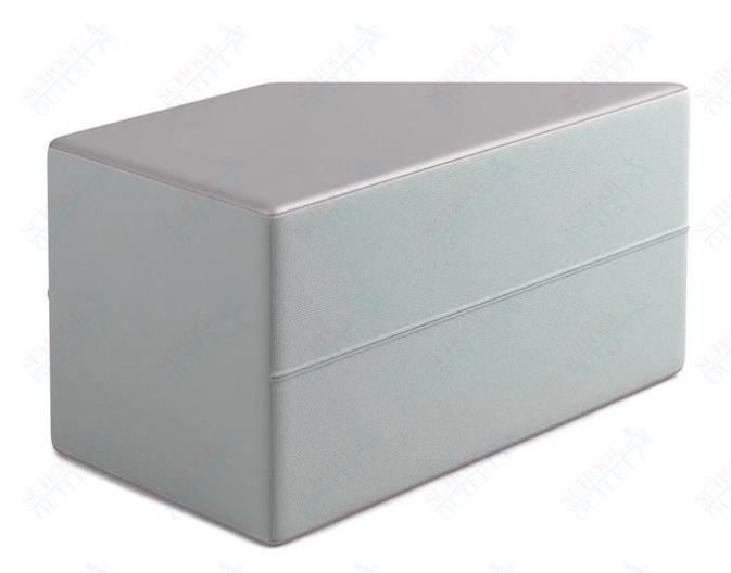 Russwood Library Furniture Zipit - Rollit Series - Zipit Trapezoid soft seat - 18"H (RUS - ZP - TP18 - G1) - SchoolOutlet