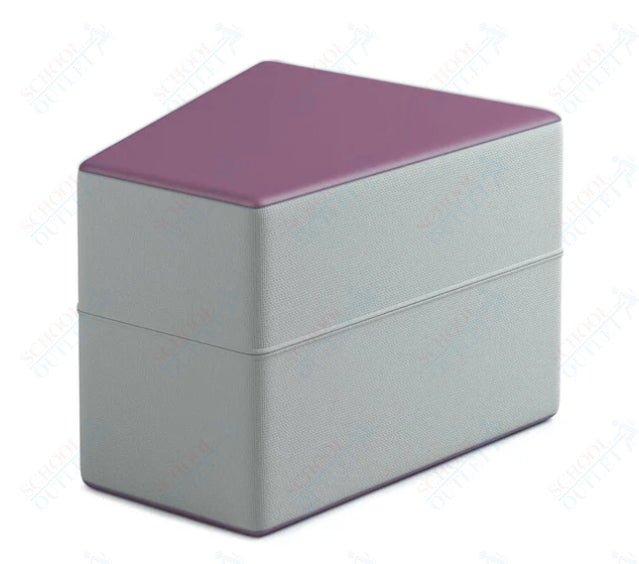 Russwood Library Furniture Zipit - Rollit Series - Zipit Wedge soft seat - 16"H (ZP - WG16 - G1) - SchoolOutlet