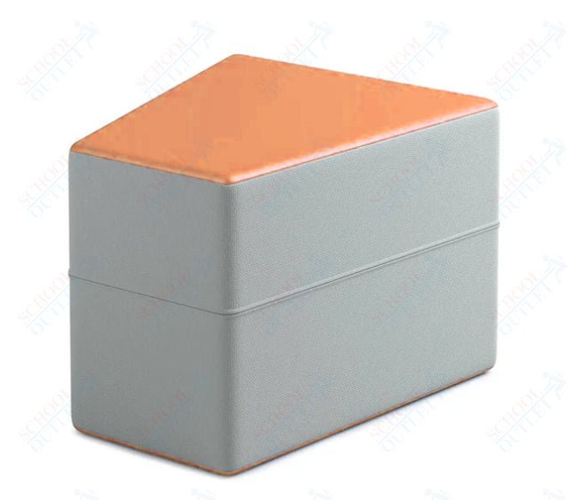 Russwood Library Furniture Zipit - Rollit Series - Zipit Wedge soft seat - 16"H (ZP - WG16 - G1) - SchoolOutlet