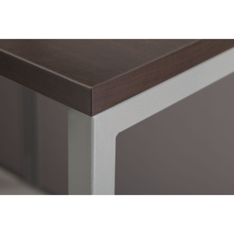Bush Furniture 60"W 2 - Person L - Shaped Desk Open Office with 3 - Drawer Storage and 45"H Panels (EOD560SMR03X) - SchoolOutlet