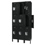 Hallowell Premium Locker: Premium Wardrobe Triple - Tier, 3 - Wide - 36