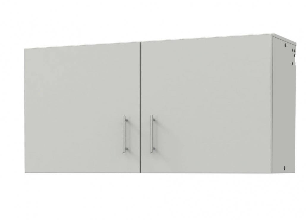 Marco Mobile Base Casegoods Wall Cabinet with Divider, 2 Doors, 2 Adjustable Shelves - 24"H x 48"W (3322 - 48241) - SchoolOutlet