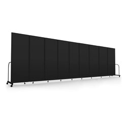Screenflex Fire Resistant Welding Screens 25' L x 7' 6" H - 9 Panels (FRD-FS-7625)