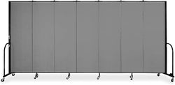 Screenflex FSL407 - 7 Panels Standard Portable Room Divider 13' 1" L x 4' H
