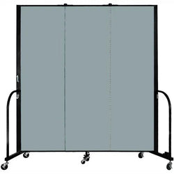 Screenflex HFSL603 - 3 Panels Standard Portable Room Divider 5' 9" L x 6' H