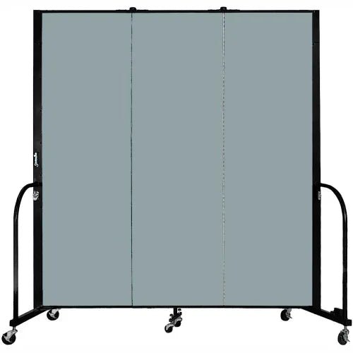 Screenflex HFSL603 - 3 Panels Standard Portable Room Divider 5' 9" L x 6' H - SchoolOutlet