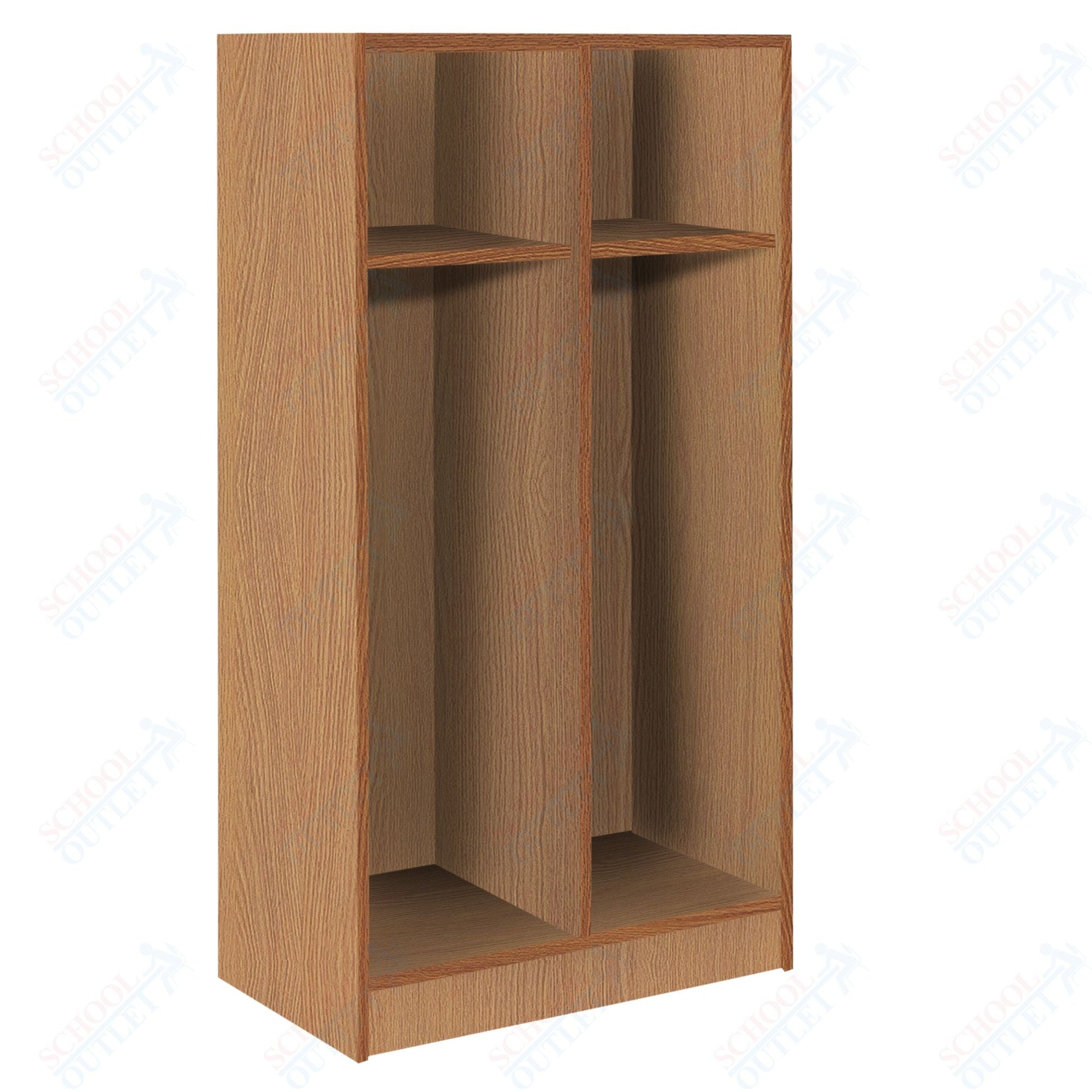 Double Wide Storage One Shelf No Door Locker (79002 Z30) - SchoolOutlet