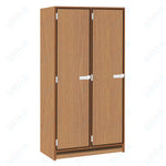 Double Wide Storage Double Shelf with Door Locker (79003 B30) - SchoolOutlet