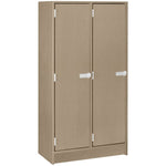 Double Wide Storage Double Shelf with Door Locker (79003 B30) - SchoolOutlet