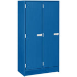 Double Wide Storage Double Shelf with Door Locker (79003 B30) - SchoolOutlet