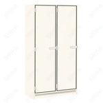Double Wide Storage Double Shelf with Door Locker (79003 B30) - SchoolOutlet