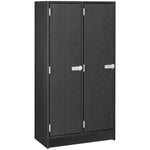 Double Wide Storage Double Shelf with Door Locker (79003 B30) - SchoolOutlet