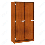 Double Wide Storage Double Shelf with Door Locker (79003 B30) - SchoolOutlet