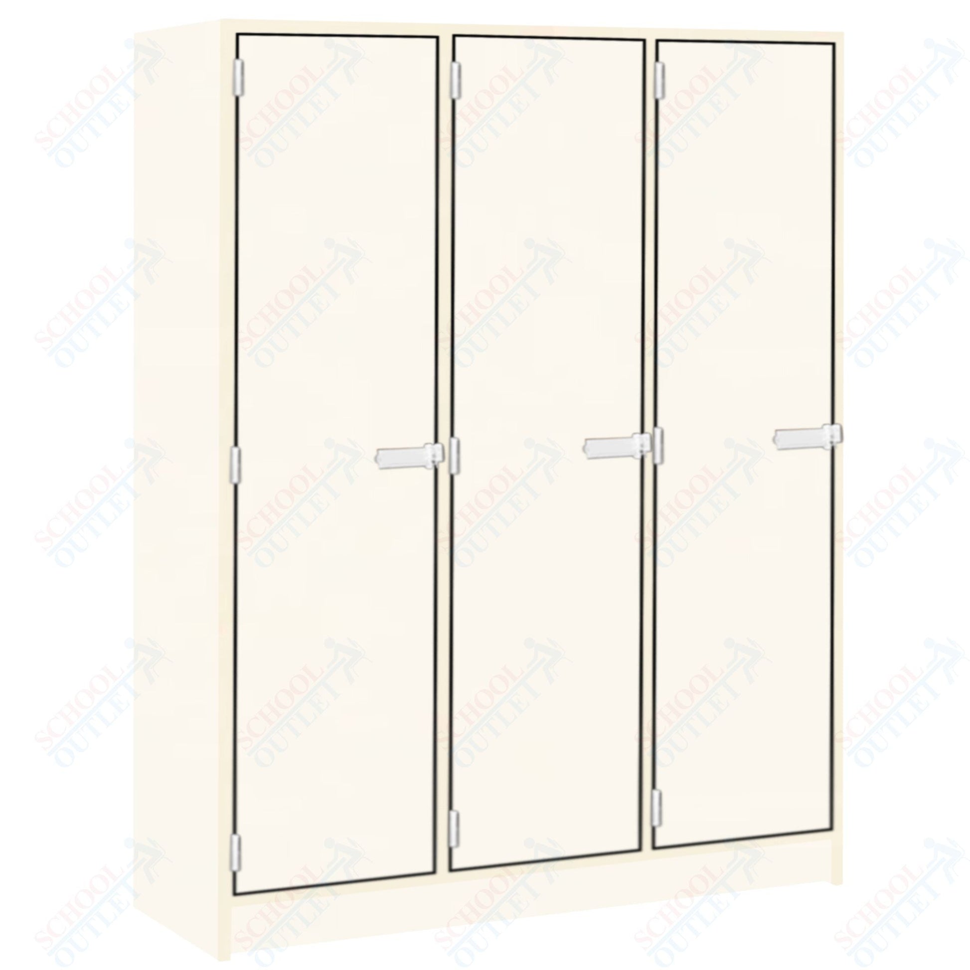 Triple Wide Storage One Shelf Triple Door Locker (79005 B45) - SchoolOutlet
