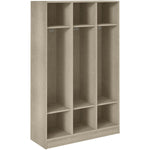 Triple Wide Storage Two Shelves No Door Locker (79010 Z45) - SchoolOutlet