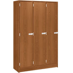 Triple Wide Storage Two Shelves Triple Door Locker (79011 B45) - SchoolOutlet