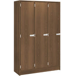 Triple Wide Storage Two Shelves Triple Door Locker (79011 B45) - SchoolOutlet