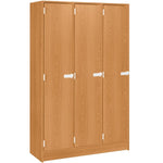 Triple Wide Storage Two Shelves Triple Door Locker (79011 B45) - SchoolOutlet