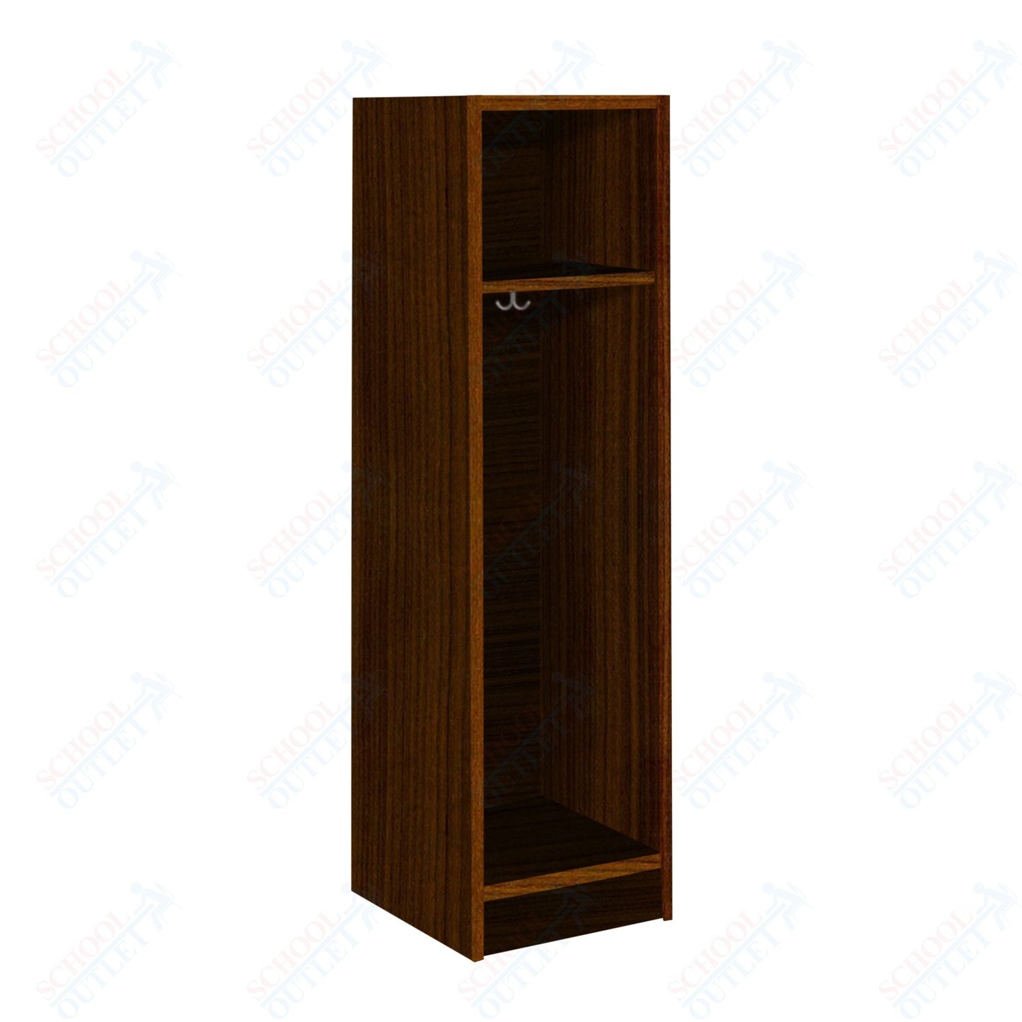 Single Wide Storage Two Shelves No Door Locker (79012 Z16) - SchoolOutlet