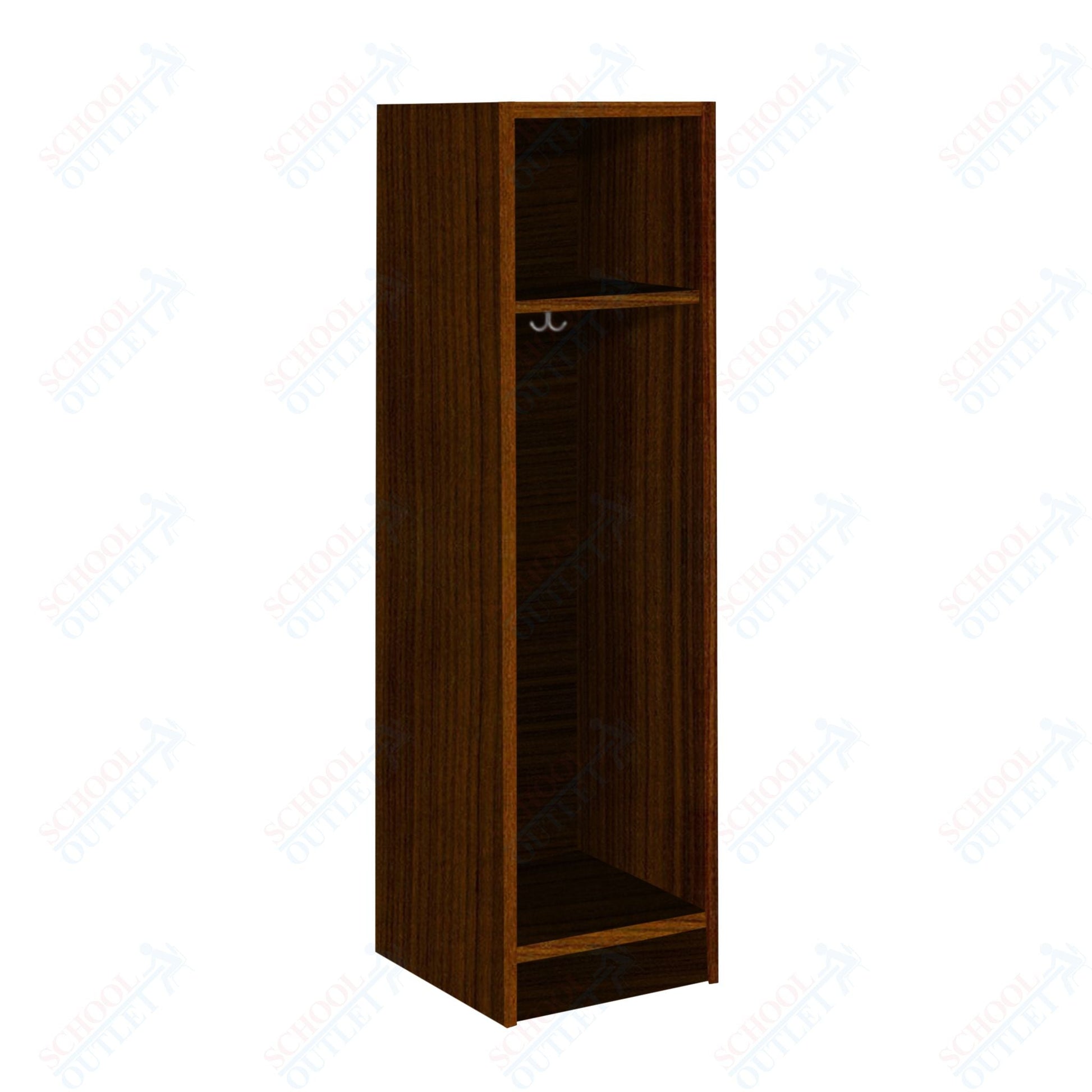 Single Wide Storage Two Shelves No Door Locker (79012 Z16) - SchoolOutlet