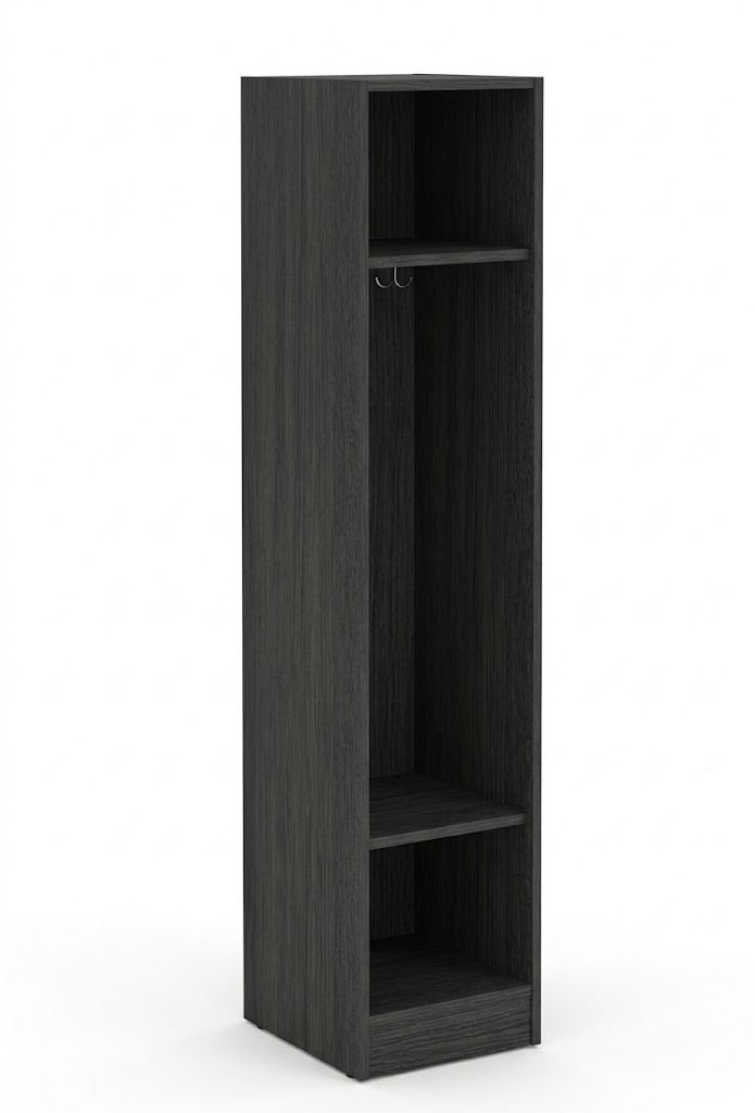 Single Wide Storage Two Shelves No Door Locker 16"W x 18"D x 72"H (STE-79012-Z16) - SchoolOutlet