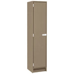 Single Wide Storage Two Shelves with Door Locker (79013 B16) - SchoolOutlet