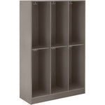 Triple Wide Storage Two Tier Middle Shelf No Door Locker (79022 Z45) - SchoolOutlet