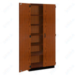 Tall Units Shelf with Door, Lock and Base Molding (83129 K84) - SchoolOutlet
