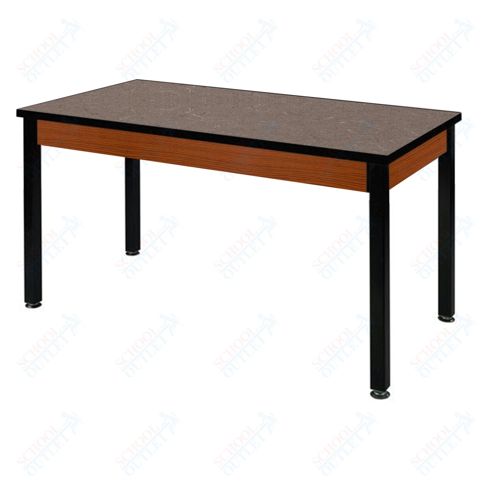 Fixed Height Science Classroom Table with Chemical Resistant Laminate Top (84112 Z30 21) - SchoolOutlet