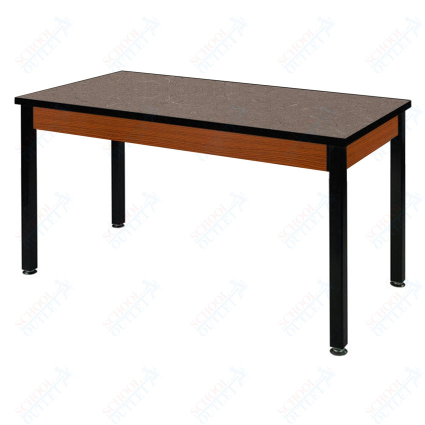 Fixed Height Science Classroom Table with Chemical Resistant Laminate Top (84112 Z30 21) - SchoolOutlet