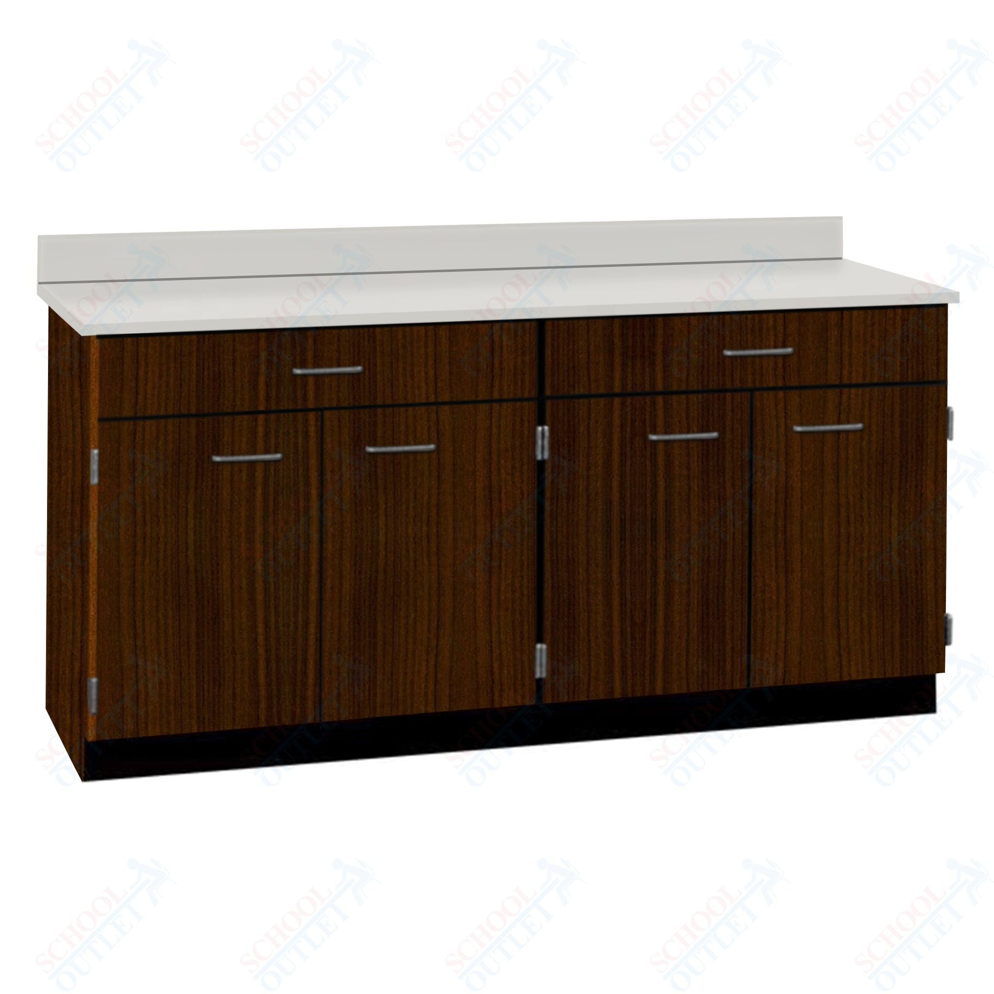 60" Wide Complete Suites with Locks (84508 F60) - SchoolOutlet