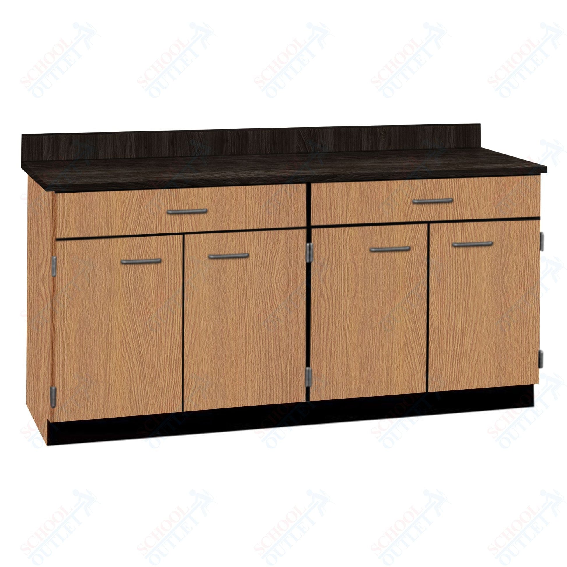 60" Wide Complete Suites with Locks (84508 F60) - SchoolOutlet