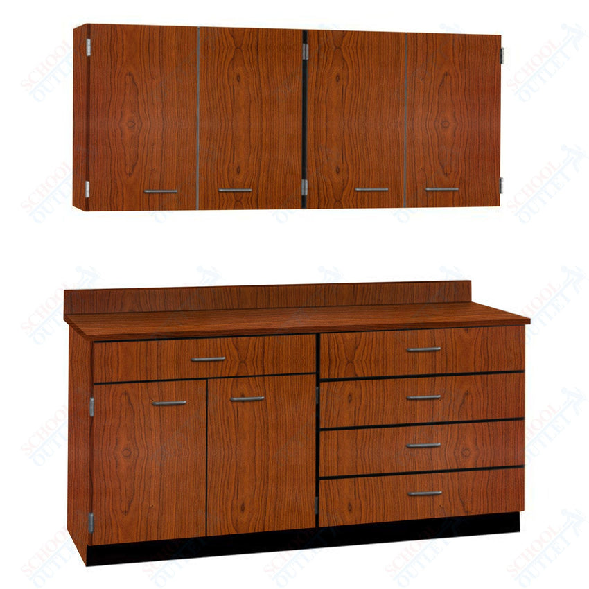72" Wide Complete Suites with Locks (84510 F72) - SchoolOutlet