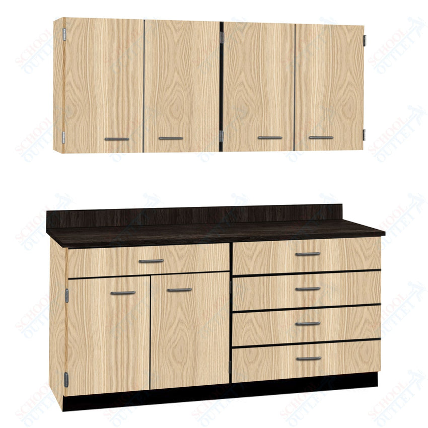 72" Wide Complete Suites with Locks (84510 F72) - SchoolOutlet