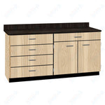 Base Cabinets with Five Drawers and Double Door Shelf (84512 F60 BC) - SchoolOutlet